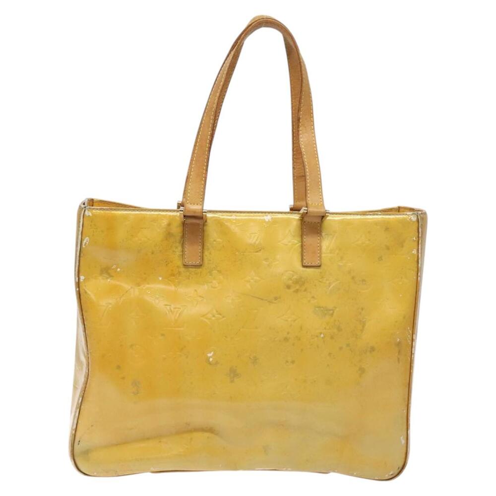 LOUIS VUITTON Monogram Vernis Columbus Tote Bag Gris M91028 - Picture 3 of 12